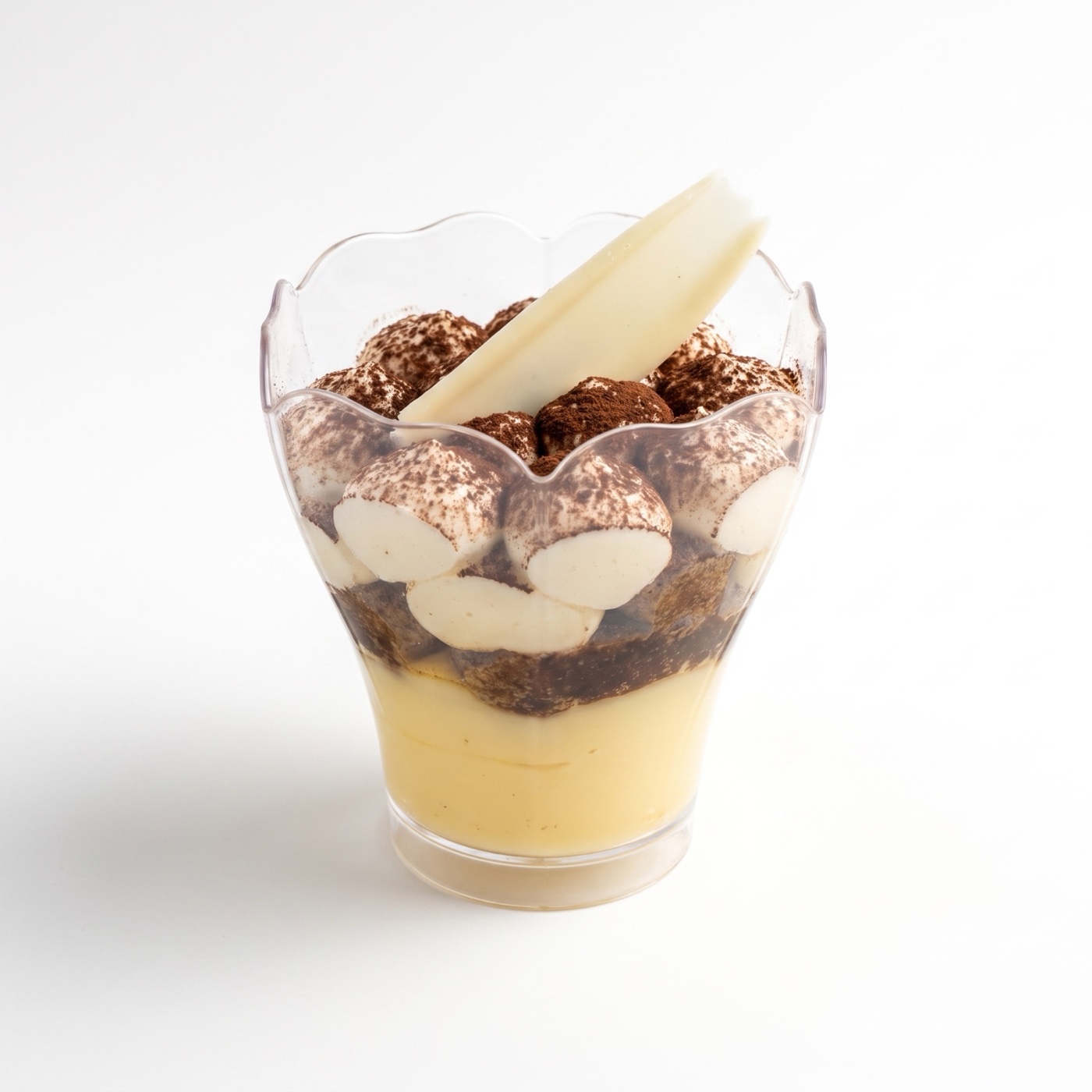 Tiramisu z mascarpone i kakao — deser Pizzerii Ogrodowej w Wieluniu